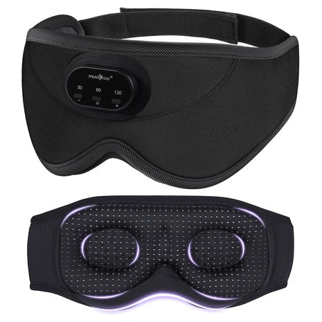 3D Sleep Mask with Bluetooth Headphones & Timer