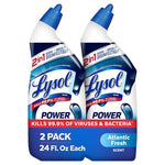 2-Pack Lysol Toilet Bowl Cleaner (2 Scents)