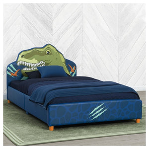 Dinosaur Upholstered Twin Bed