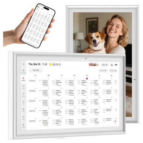 15.6'' Touchscreen Digital Calendar & Chore Chart