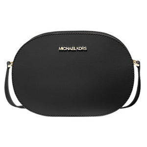 Michael Kors Women's Jet Set Travel Medium Saffiano Leather Crossbody Bag