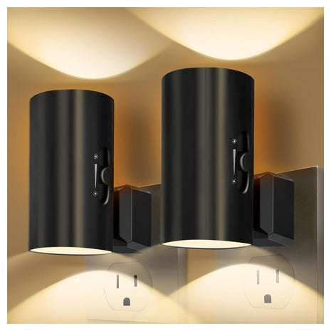 2-Pack Dimmable LED Night Lights