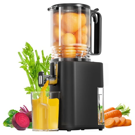 Cold Press Slow Juicer with Wide Feed Chute