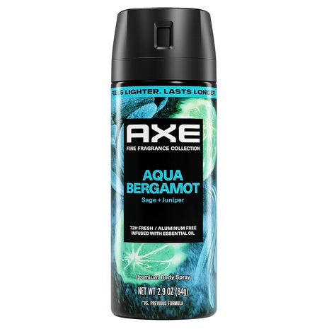 AXE Fine Fragrance Aqua Bergamot Body Spray (2.9oz)