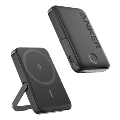 2-Pack Anker 5,000mAh USB-C MagGo Magsafe Wireless Charging Power Bank w/ Kickstand