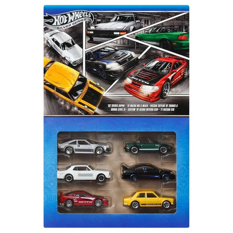 6-Pack Hot Wheels 1:64 Scale Die Cast Toy Cars