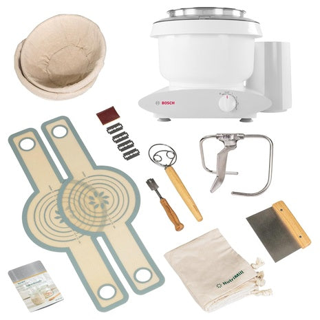 Bosch 6.5 Qt Stand Mixer & Sourdough Starter Bundle