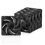 5-Pack Arctic P12 Pro PST 120mm 4-Pin PWM FDB Computer Case Fans