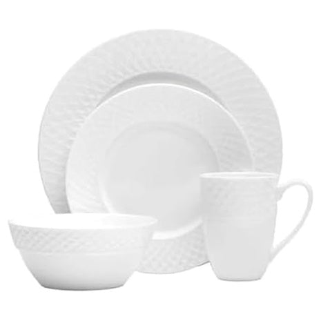 16-Piece Mikasa Trellis Bone China Dinnerware Set