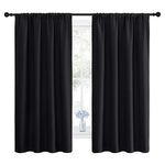 2 Panels Thermal Insulated Blackout Curtains