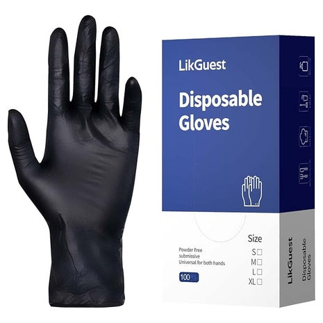 100 Latex-Free & Powder-Free Nitrile Gloves
