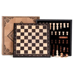 Magnetic Wooden Chess Set with Storage