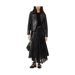 Jax Pleated Midi Skirt