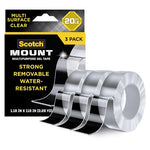 3-Pack Scotch-Mount Multipurpose Gel Tape