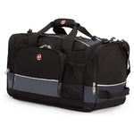 SwissGear Apex Duffle Bag for Travel and Gym with Bungee-Cord System