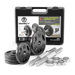 40LBS Marcy Adjustable Dumbbell Set With Carrying Case