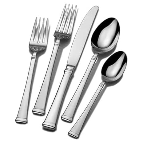 65-Piece Mikasa Harmony Stainless Steel Flatware Set