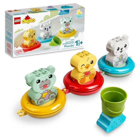 LEGO DUPLO Bath Time Fun Floating Animal Train Bathtub Water Toys