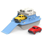 Green Toys Ferry Boat with Mini Cars Bathtub Toy