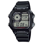 Casio 5-Alarm World Time Digital Watch
