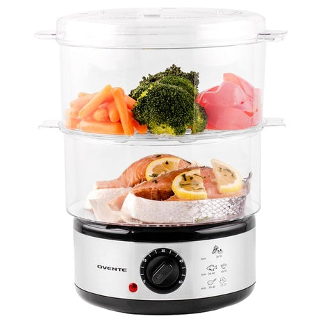 Ovente 2-Tier Electric Food Steamer