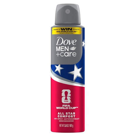 Targeted: Dove Men Care World Cup Dry Spray