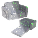 Glow-in-the-Dark Toddler 2-in-1 Couch Lounger