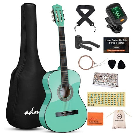 ADM Beginner Acoustic Classical Guitar