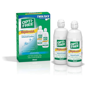 2-Pack Opti-Free Replenish Contact Lens Solution