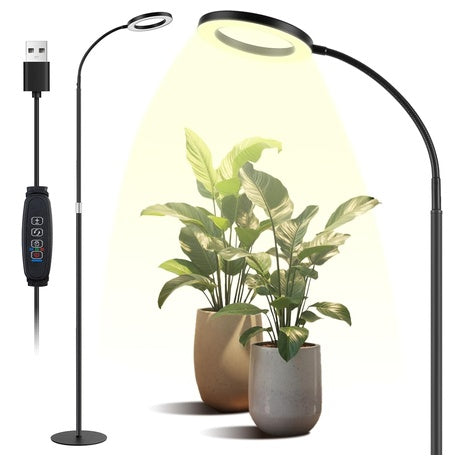 Full Spectrum Plant Grow Lights With 3/9/12H Timer