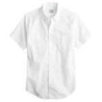 Men's Short Sleeve Broken-In Organic Cotton Oxford Shirt