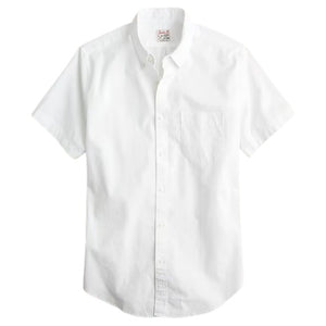 Men's Short Sleeve Broken-In Organic Cotton Oxford Shirt