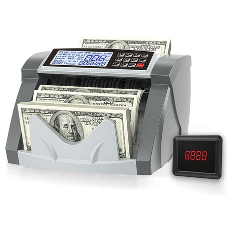 Money Counter Machine Pro 2.0 with UV/MG/IR/DD Detection