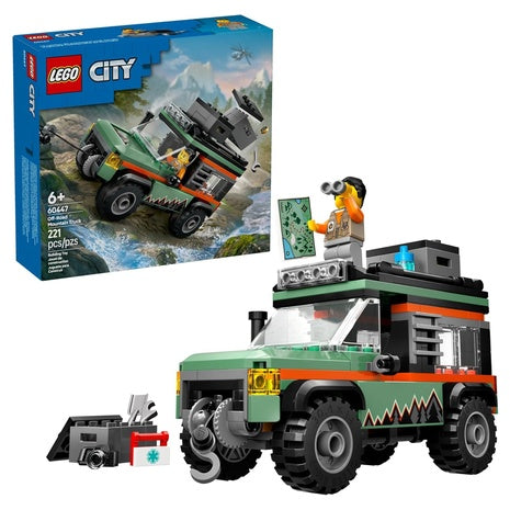 Lego City Off-Road 4x4 Mountain Truck Toy