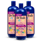 3-Pack Dr Teal’s Kids 3-in-1 Bubble Bath, Body Wash & Shampoo