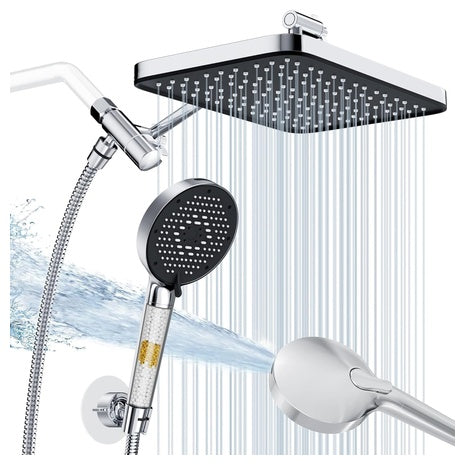 High Pressure Rain Shower Head & Handheld Combo