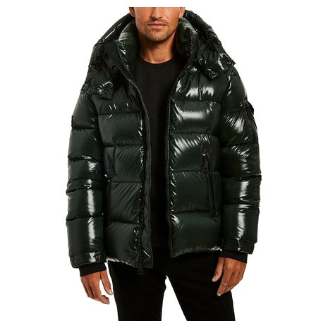 SAM. Men's Glacier Hooded Down Shine Coat