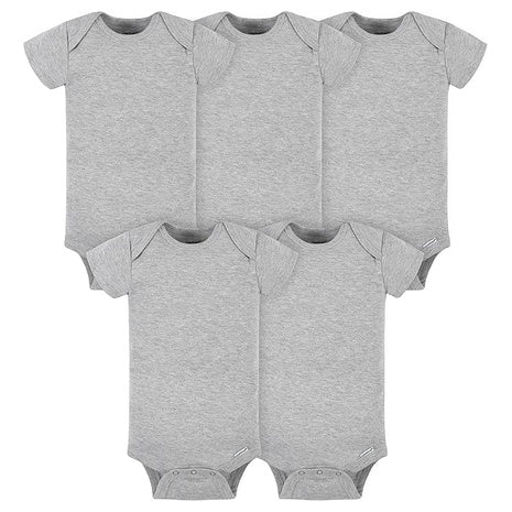5-Pack Gerber Baby Solid Onesies Bodysuits