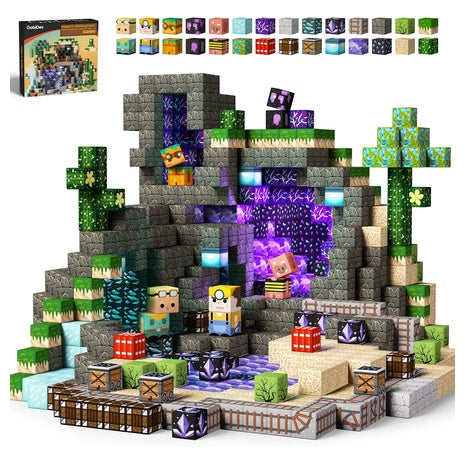 100 Magnetic Building Blocks STEM Construction Toy Sets