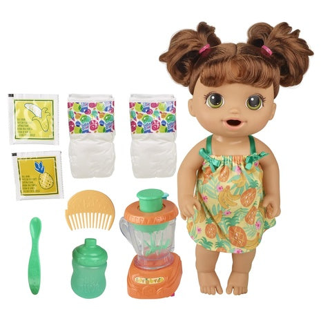 Baby Alive Magical Mixer Tropical Treat Baby Doll with Accessories