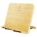 Adjustable Bamboo Book Stand
