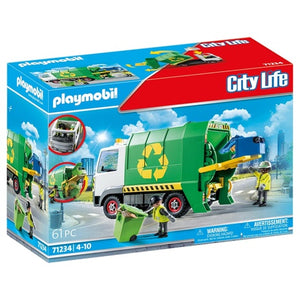 Playmobil Recycling Truck with Accessories and 2 Figures