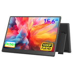 15.6" FHD 1080P Ultra Slim Travel External Monitor