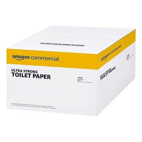 36 Rolls Amazon Commercial 2-Ply Ultra Strong Toilet Paper