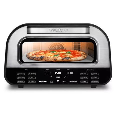 Gourmia Digital Indoor Grill Pizza + Air Fryer Oven