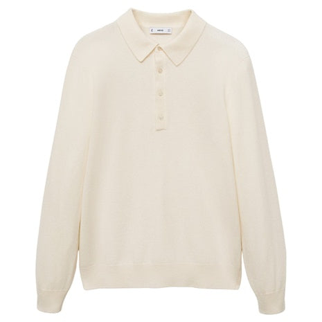 100% Cashmere Polo Sweater