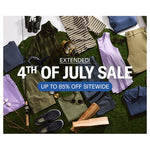 4ht Of July Sale Extended: Up To 85% Off On Sitewide At 32 Degrees