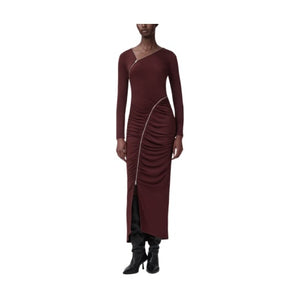 Elsie Zipper Maxi Dress