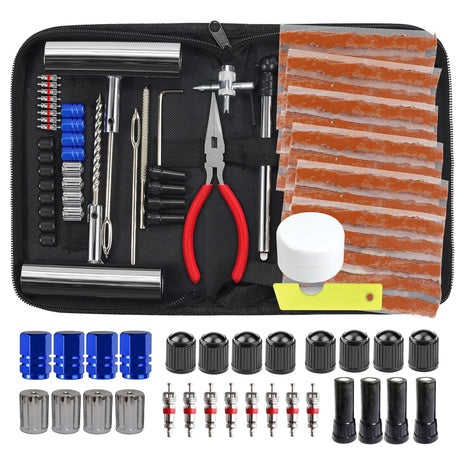 68-Piece Universal Heavy Duty Tire Plug Kit