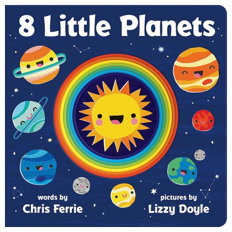 8 Little Planets: A Solar System Book For Kids With Unique Planet Cutouts